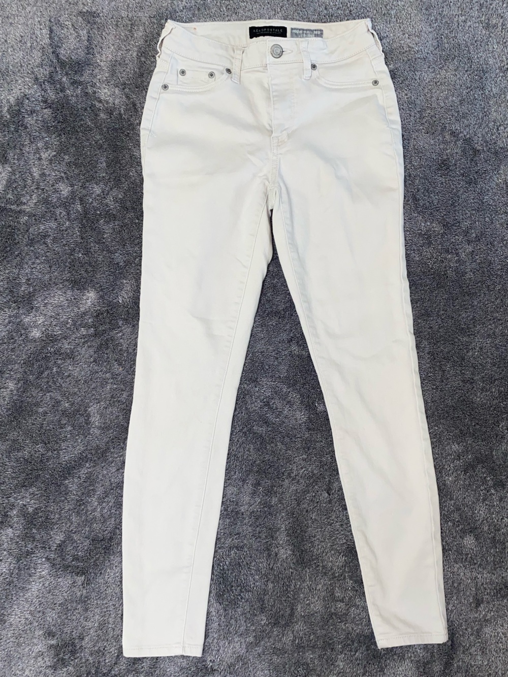 Aeropostale High Rise Khaki Skinny Stretch Jeggings Size 2